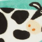 Cow 80cm x 125cm Faux Rabbit Rug