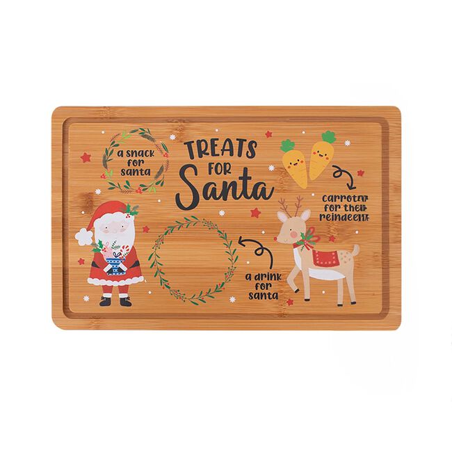 Christmas Eve Santa Treat Board