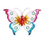 Pink & Blue Butterfly Wall Art