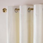 EMBOSSED PORCELAIN WHITE 66x54 Curtain