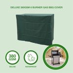 Deluxe 380GSM 6 Burner Gas BBQ Cover 