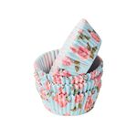 Floral Cupcake Cases 100 Pack