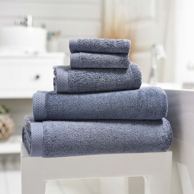 THE LYNDON CO EGYPTIAN COTTON MIDNIGHT Hand Towel