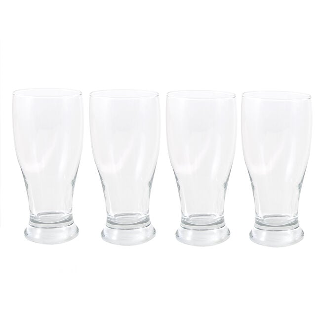 Entertain 530ml Beer Glasses 4 Pack