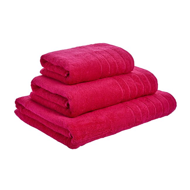  TURKISH COTTON SUPERSOFT 550GSM PINK Bath Towel