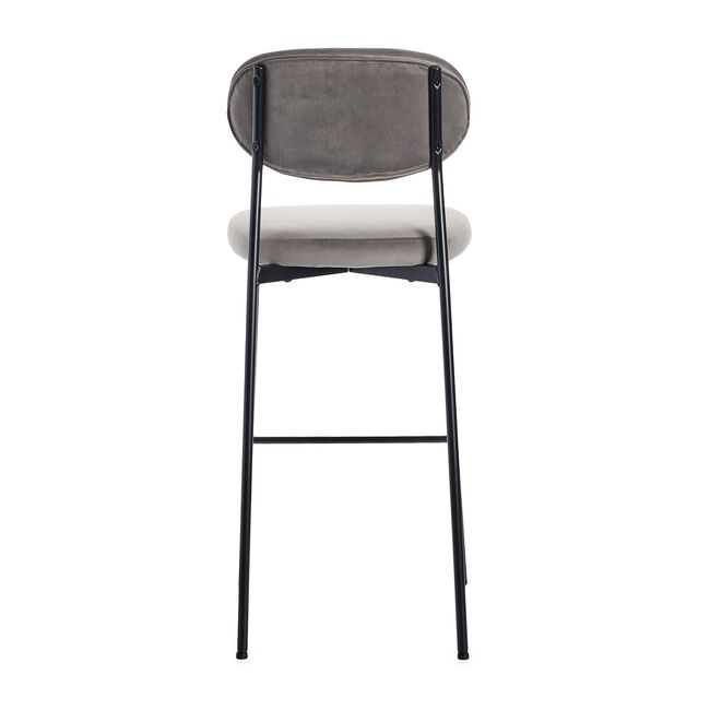 MARGOT Barstool Velvet Grey