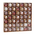 49 PACK ROSE GOLD Bauble Set