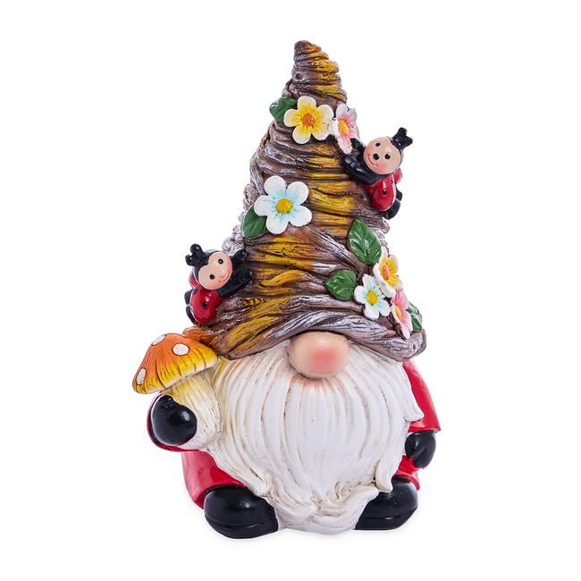 Garden Gnome With Brown Hat