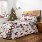SINGLE DUVET COVER Christmas Scene