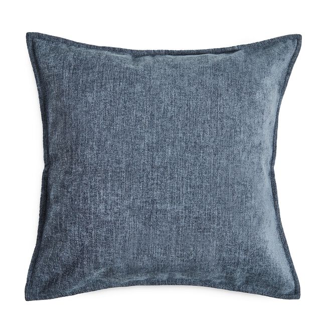 REVERSIBLE CHENILLE DENIM 2PK 45X45 Cushion Covers