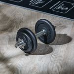 Body Go Cast Iron Dumbbell 10kg