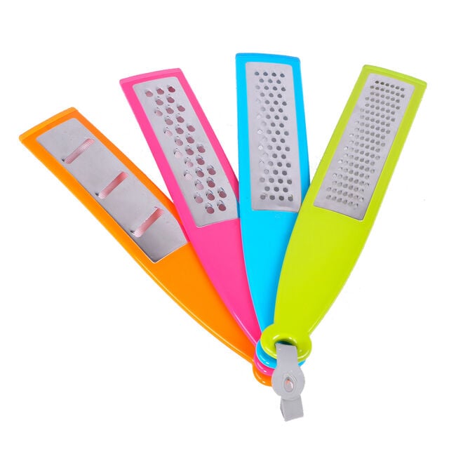 Coloured Graters 4 Pk