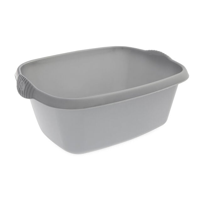 Silver Rectangular 12L Basin