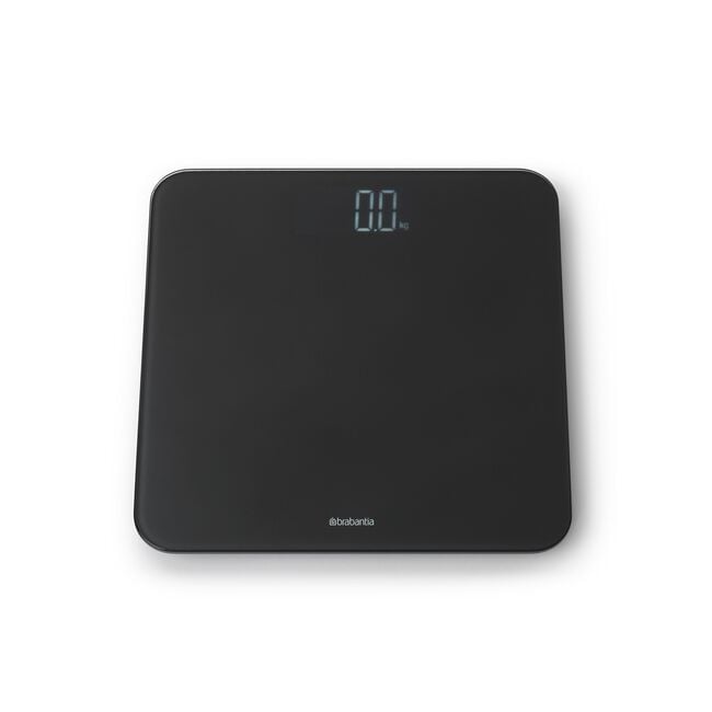 Brabantia Glass Bathroom Scale Dark Grey