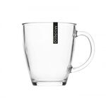 Plain Clear Glass Mug