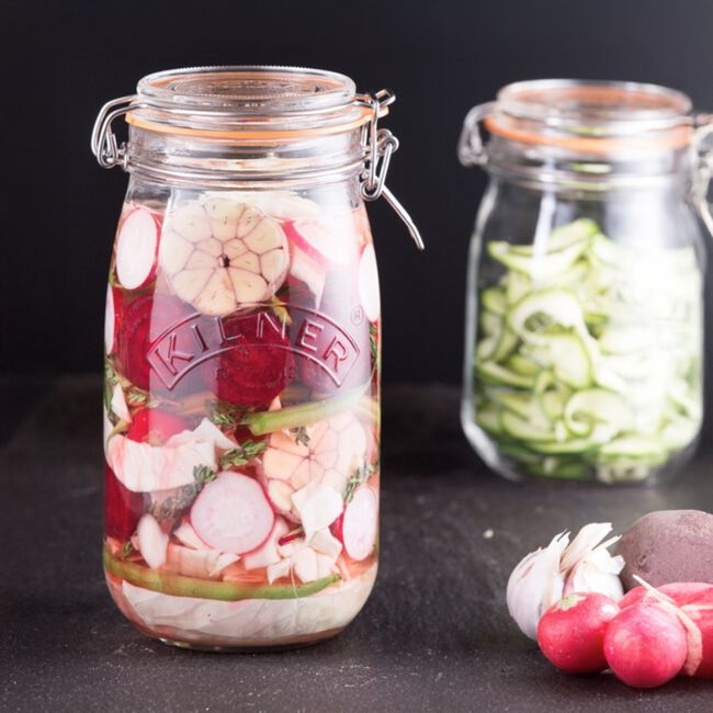 Kilner Round Clip Top Jar 1.5L