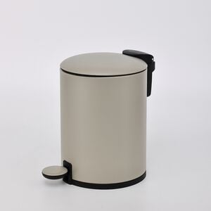 SILVIE MATT BEIGE 3L SOFT CLOSE BATHROOM Bin