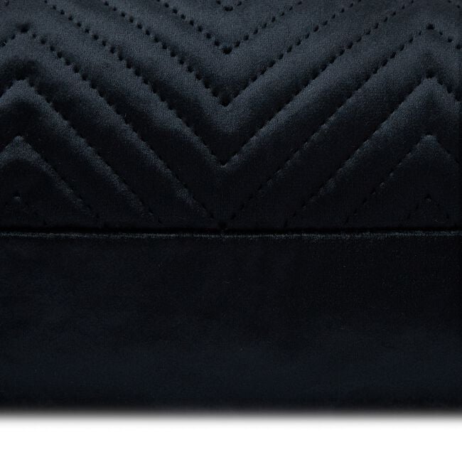 TRIANGLE STITCH BLACK 58x58 Cushion