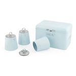 SALTER RETRO BLUE 4 Piece Storage Set
