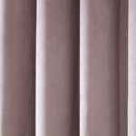BLACKOUT & THERMAL VELVET BLUSH  66x54 Curtain