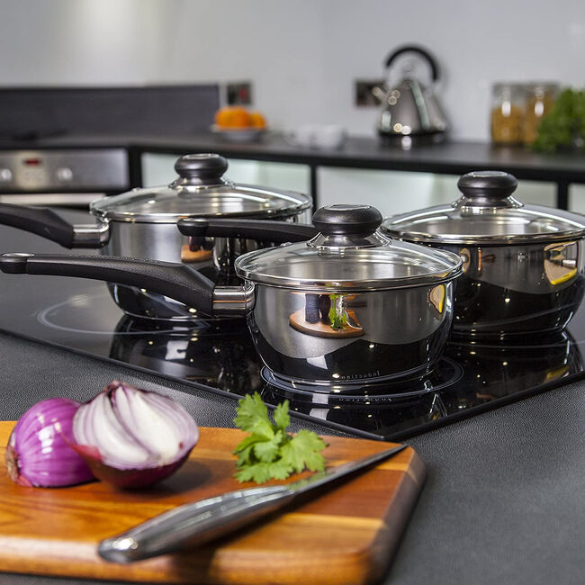 Morphy Richards Draining 3 Piece Cookware Set
