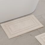 COTTON BORDER IVORY 50x80 Bath Mat