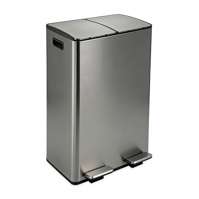 60L RECYCLING BIN Platinum