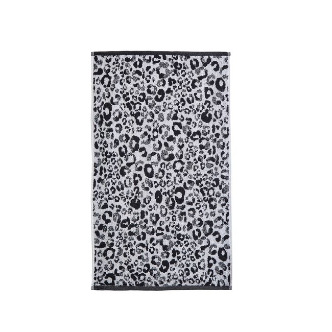 FUSION ANIMAL PRINT BLACK 50x90cm Hand Towel