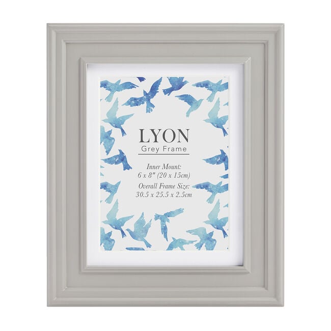 4x6 LYON GREY Frame
