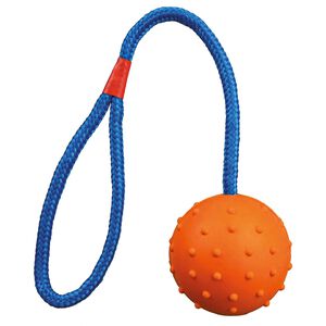 7cm Rubber Ball With 30cm Rope