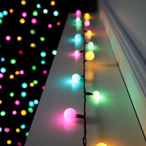 120 Rainbow Berry String Lights