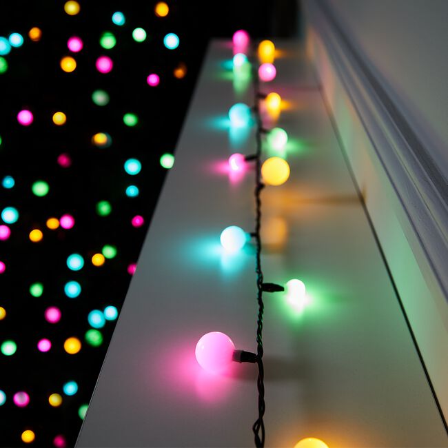 120 Rainbow Berry String Lights