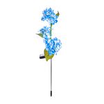 BLUE HYDRANGEA Solar Garden Stake Light