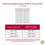 YARD HEAVY CHENILLE NATURAL  66x54 Curtain