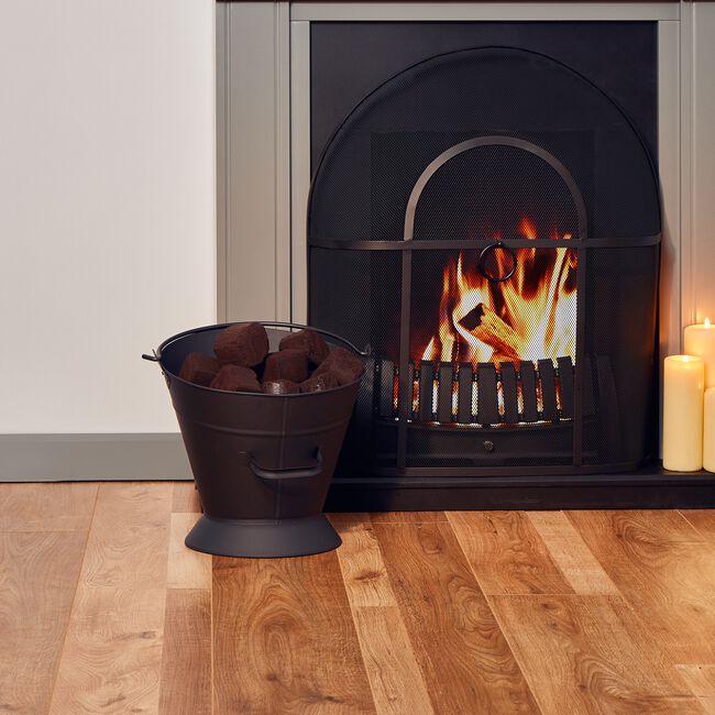 Silverflame Waterloo Coal Bucket Black