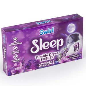 Swirl 35 Tumble Dryer Sheets Sleep