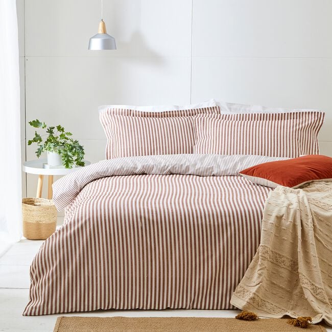 SINGLE DUVET COVER Herbden Pecan