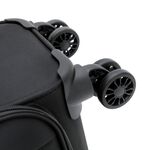 Large Lightweight Softcase Luggage- Midnight Black