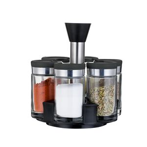 Kitchen Classic Rotating Spice Jar Set
