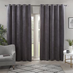 TRIANGLE STITCH GREY 66X54 Curtain