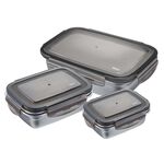 Gefu Preppo 3 Piece Food Storage Containers