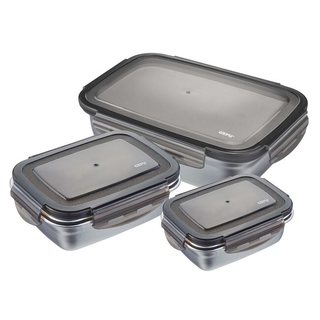 Gefu Preppo 3 Piece Food Storage Containers