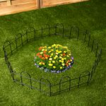 8 Piece Garden Picket Fence