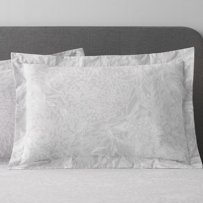 Orson Oxford Pillowcase Pair - Grey