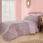 Daphne Bedspread 200cm x 220cm - Pink