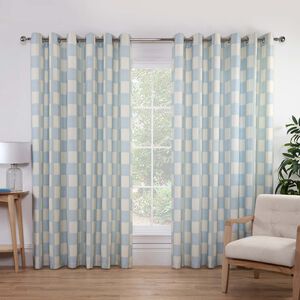MADIGAN BLUE 66x54 Curtain