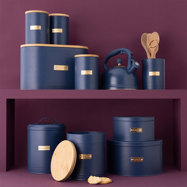 Typhoon Otto Set Of 2 Cake Tins - Navy