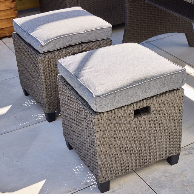 Parma Rattan Corner Sofa Set