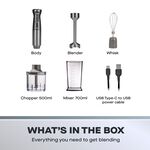 Daewoo Cordless Pro 3 in 1 Blender