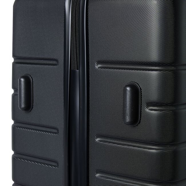 LARGE Lightweight Hardshell Luggage - Black